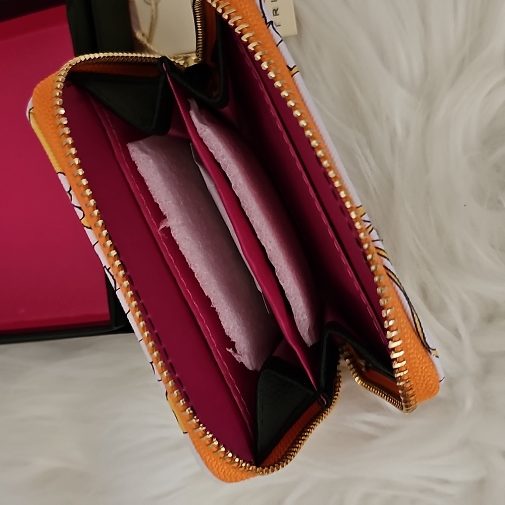 Trina Turk Yellow and White Floral Wallet - Picture 3 of 7